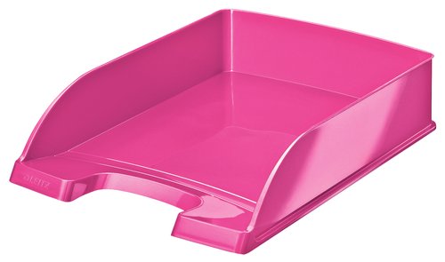 [1238821] LEITZ - Bandeja de Sobremesa WOW 255X357X70 Fucsia metalizado Poliestireno (Ref.52263023)
