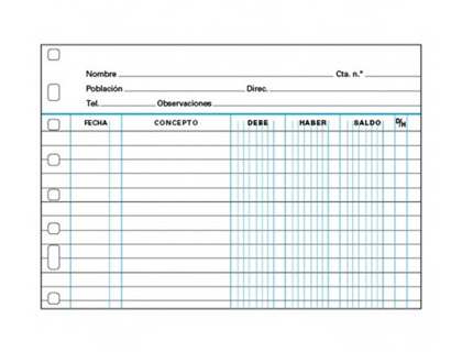 [2006836] MULTIFIN - RECAMBIO 3003 -CUENTAS CORRIENTES (Ref.4175306)