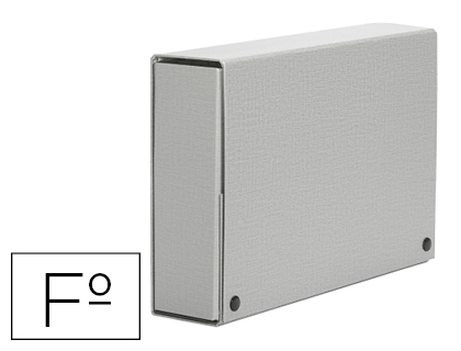 [9150237] PARDO - Carpetas proyectos A4 Lomo 30 mm. Gris (Ref.963007)