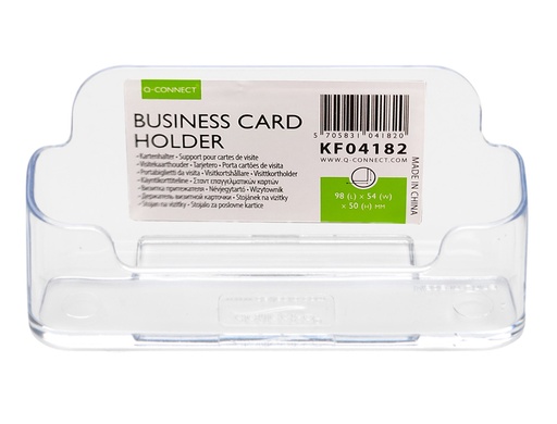[2039943] Q-CONNECT - PORTATARJETAS DE VISITA METACRILATO 5770 (Ref.KF04182)