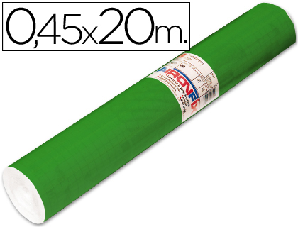 [2022872] AIRONFIX - ROLLO ADHESIVO UNICOLOR VERDE BRILLO -ROLLO DE 20 MT (Ref.67047)