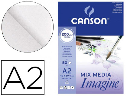 [9064844] CANSON - Bloc IMAGINE 50 HOJAS 200G. A2 (Ref.200006003)