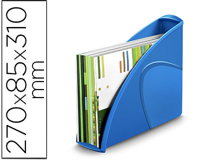 [2063197] CEP - REVISTERO PLASTICO USO VERTICAL / HORIZONTAL AZUL 85X270X310 MM (Ref.1006740351)