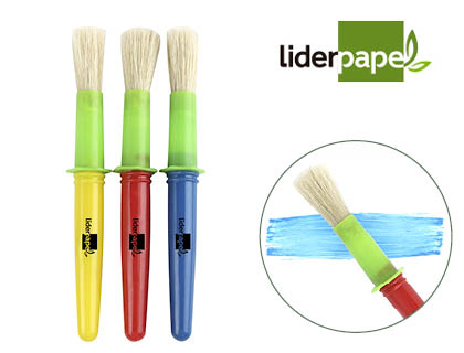 [2006190] LIDERPAPEL - PINCELES ESCOLARES GRUESO (Ref.PI16)