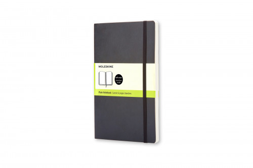 [9076462] MOLESKINE - Cuaderno TAPA BLANDA COLOR NEGRO.RAYADO LISO.BOLSILLO, 9X14CM. (Ref.QP613)