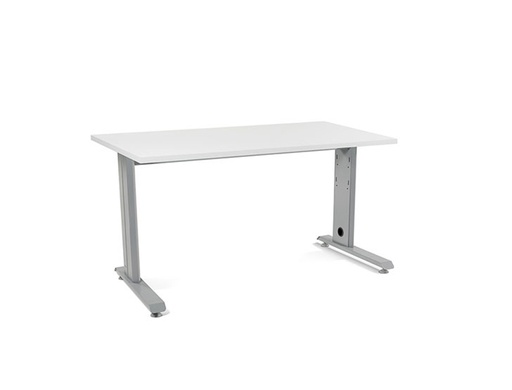 [9073045] ROCADA - Mesa Rectangular Metal Aluminio-Blanco 140X80 (Ref.2001AC04)