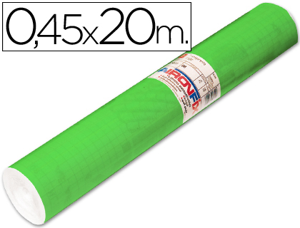 [2022866] AIRONFIX - ROLLO ADHESIVO UNICOLOR VERDE MEDIO -ROLLO DE 20 MT (Ref.67005)