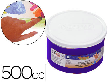 [2059113] JOVI - PINTURA A DEDOS 500 CC VIOLETA (Ref.56123)