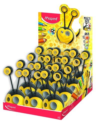 [9936202] MAPED - Sacapuntas/Afilalapices CROC CROC UNIVERSAL ABEJA EXP 12 (Ref.17811)