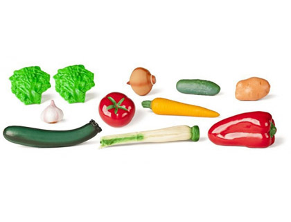 [9068473] MINILAND - Juego hortalizas 11 piezas (Ref. 30582)