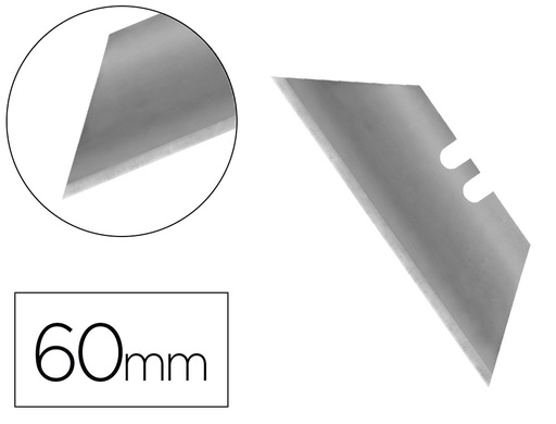 [2077857] Q-CONNECT - REPUESTO CUTER BLISTER DE 10 UNIDADES PARA CUTER KF16814 / KF16815 / KF16816 (Ref.KF16817)