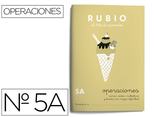 [2022469] RUBIO - CUADERNO PROBLEMAS Nº 5A (Ref.PR-5A)