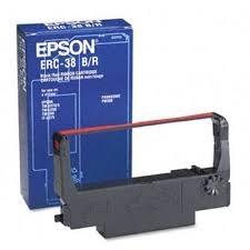 [9097345] EPSON - CINTA IMPRESORA -NEGRO/ROJO ERC-38BR (Ref.C43S015376)