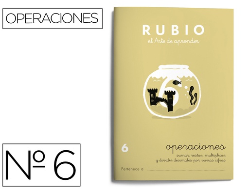 [2022451] RUBIO - CUADERNO PROBLEMAS Nº 6 (Ref.PR-6)