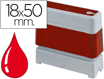 [9028570] BROTHER - Sello RD 18X50MM PK6 (Ref.PR1850R6P)