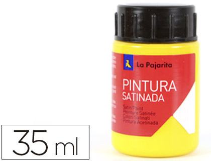 [2010349] LA PAJARITA - PINTURA LATEX AMARILLO ORO 35 ML (Ref.L-2)