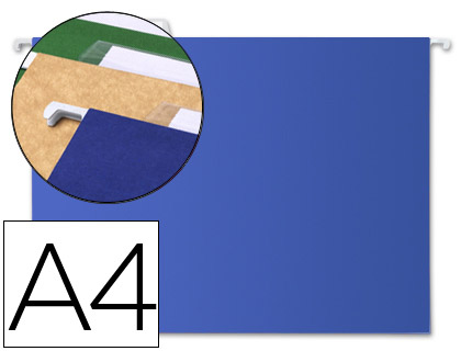 [2042783] LIDERPAPEL - CARPETA COLGANTE A4 AZUL (Ref.SF05)