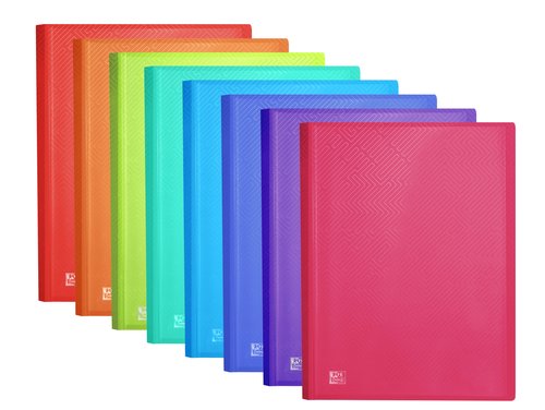 [9934104] OXFORD - CARPETA FUNDAS (TARIFARIO) ELBA URBAN PP TRANSLUCIDO A4+ 60 F. SURTIDO (5 colores) (Ref.400147012)
