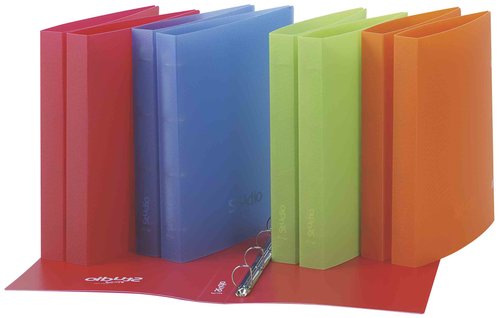 [1151254] PARDO - Expositor Carpetas Anillas 4-25MM Colores surtidos 12 Ud (Ref.852518)