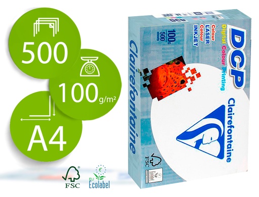 [9072397] DCP - Papel impresión Laser Color 500h 100 g. A4 (Ref.1821C)