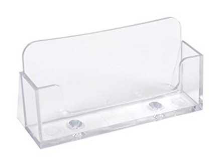 [2156078] EXACOMPTA - Portatarjetas de visita metacrilato cristal 34x102x47 mm (Ref. 71058D)