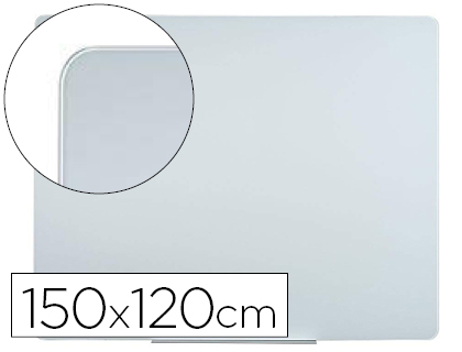 [9062860] BI-OFFICE - PIZARRA BLANCA CRISTAL MAGNETICA 1500X1200 MM (Ref.GL110101)