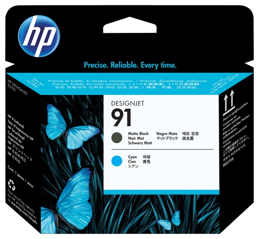 [1230673] HP ( HEWLETT PACKARD ) - Cabezal Inyección 91 Negro (Ref.C9460A)