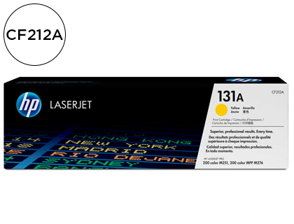 [9058686] HP ( HEWLETT PACKARD ) - Toner Laser ORIGINALES 131A AMARILLO 1,8K (Ref.CF212A)
