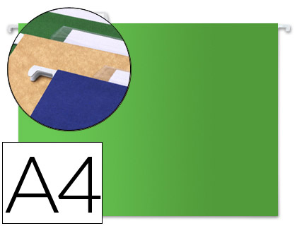 [2042811] LIDERPAPEL - CARPETA COLGANTE A4 VERDE (Ref.SF07)