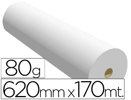 [2035637] PAPEL REPROGRAFIA PPC PARA PLANOS 620X170MT 80GR (Ref.PPC-NAV-620)