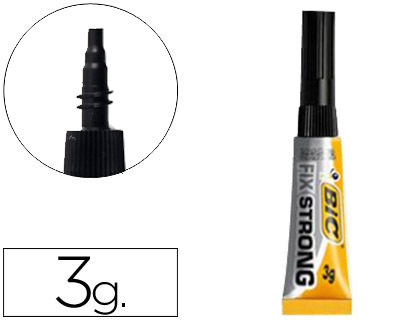[2073834] BIC - PEGAMENTO FIX STRONG 3 GR ADHESIVO EXTRA FUERTE (Ref.901758)