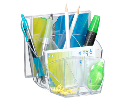 [2072210] CEP - ORGANIZADOR SOBREMESA CON 8 COMPARTIMENTOS PLASTICO TRANSPARENTE (Ref.1005800111)