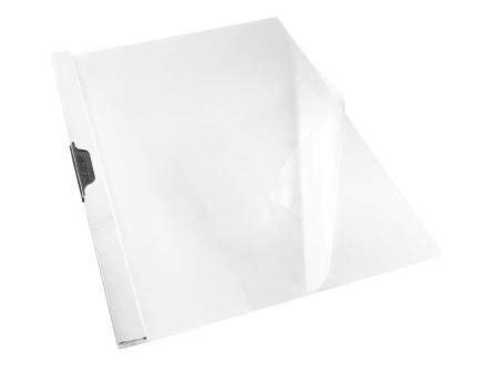 [9934492] ESSELTE - DOSSIER CLIP PVC CLIP FILE A4 pinza METAL 30h BLANCO VIVIDA (Ref.563770)