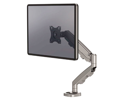 [9156522] FELLOWES - Brazo para monitor serie eppa ajustable altura 1 pantalla normativa vesa hasta 10 kg plata (Ref. 9683001)