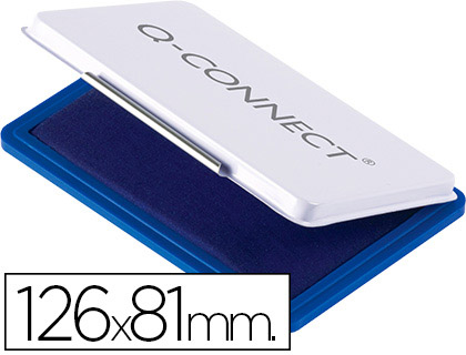 [2150750] Q-CONNECT - TAMPÓN N.1 126X81 MM AZUL (Ref.KF15438)