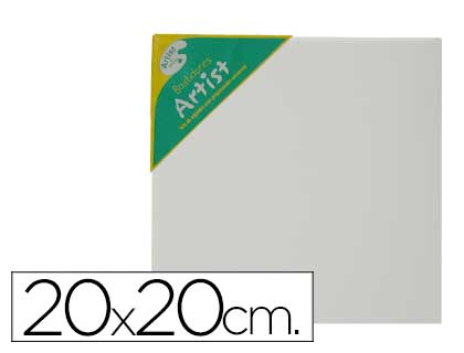 [2057243] ARTIST - BASTIDOR LIENZO GRAPADO TRASERO ALGODON 100% 20X20 CM (Ref.64000200)