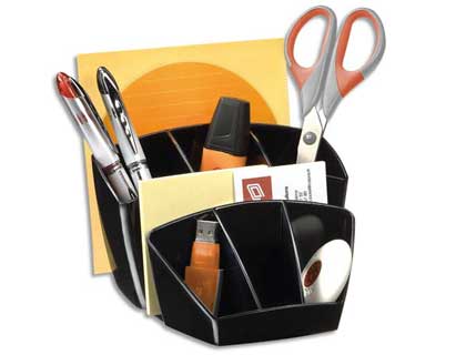 [2057177] CEP - ORGANIZADOR SOBREMESA CONFOR PLASTICO NEGRO (Ref.1005800011)