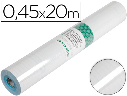 [2059420] LIDERPAPEL - ROLLO ADHESIVO TRANSPARENTE ROLLO DE 0,45 X 20 MT (Ref.RO11)
