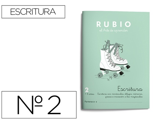 [9022483] RUBIO - Cuaderno ESCRITURA 2 (Ref.C2)