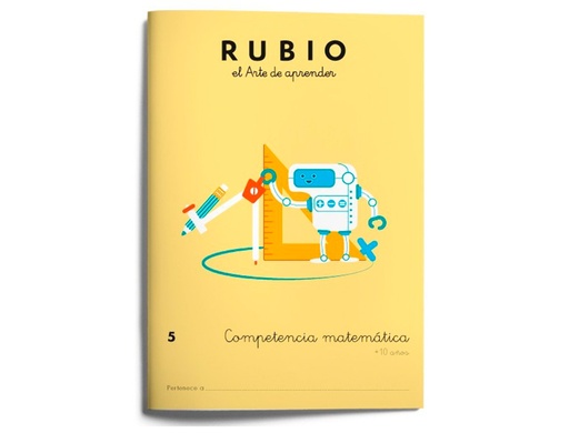 [9162533] RUBIO - Cuaderno competencia matematica 5 (Ref. CM5)