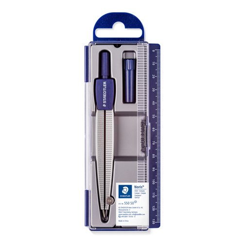 [9936482] STAEDTLER - COMPAS CON TUBO MINAS (Ref.550 50)