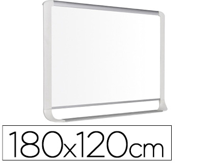 [2062859] BI-OFFICE - PIZARRA BLANCA LACADA CON BANDEJA INTEGRADA 1800X1200 MM (Ref.MVI270207)