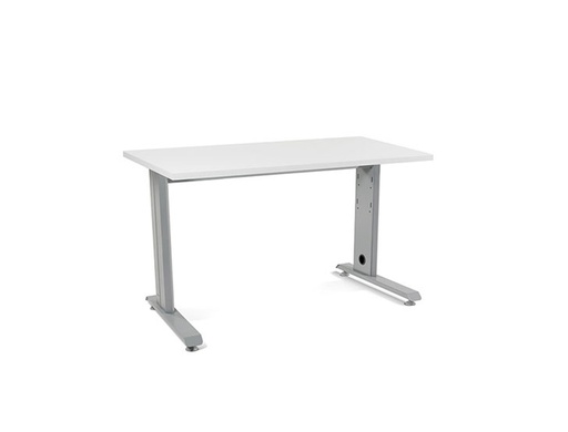 [9073044] ROCADA - Mesa Rectangular Metal Aluminio-Blanco 120X60 (Ref.2000AC04)