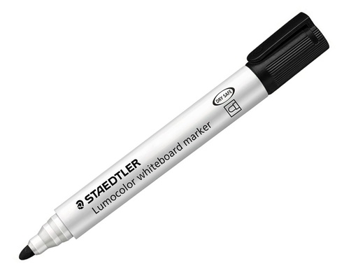 [1720926] STAEDTLER - Marcador pizarra blanca 351 Tinta antisecado Negro (Ref.351-9)