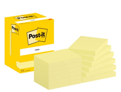 [9000720] POST-IT - Notas adhesivas 100h Amarillo 76x102mm (Ref.FT500072846)
