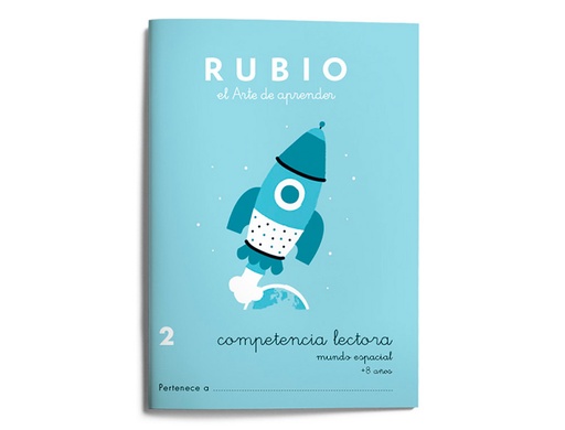 [9162525] RUBIO - Cuaderno competencia lectora 2 mundo espacial (Ref. CL2)