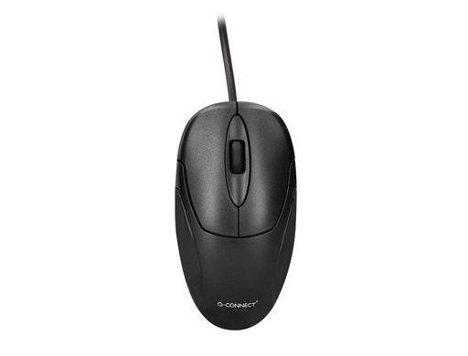 [2037957] Q-CONNECT - RATON OPTICO 800 DPI USB 1,5 GHZ NEGRO (Ref.KF04368)