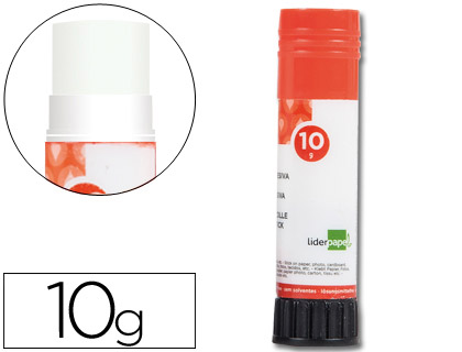 [2028009] LIDERPAPEL - PEGAMENTO EN BARRA 10 GR -UNIDAD (Ref.PE01)