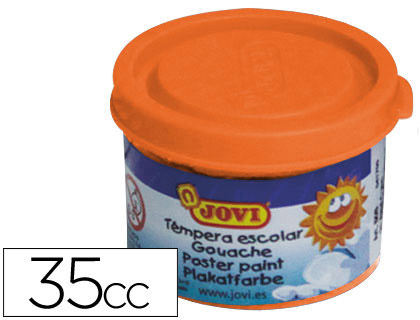 [9007885] JOVI - TEMPERAS 35ML NARANJA (Ref.50306)