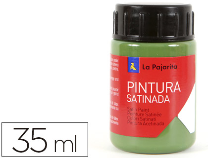 [2009960] LA PAJARITA - PINTURA LATEX VERDE MONTE 35 ML (Ref.L-16)